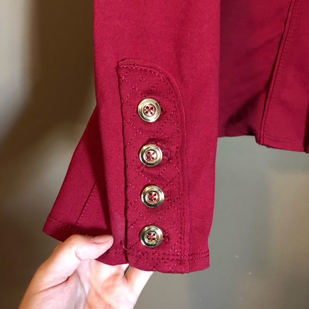 White House/Black Market Women's Red Blazer - Picture 6 of 14